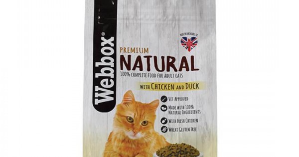 Webbox dry shop cat food